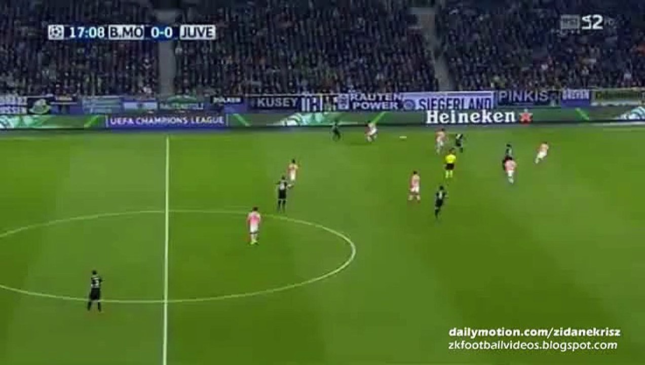Fabian Johnson 1_0 Great Goal _ Mönchengladbach v. Juventus 03.11.2015 HD