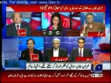 Sahafi ko do thappar lagne chahiye ,, aapko thapar lagna chahiye - Clash between Hasan Nisar & Imtiaz Alam in a live show