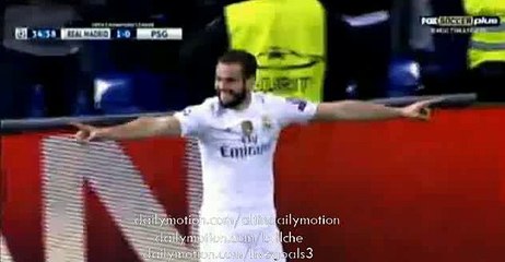 Super Goal Nacho Fernandez - Real Madrid vs PSG (1-0)