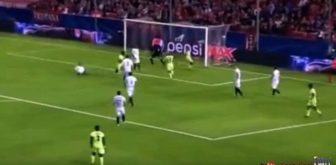 Wilfried Bony Goal - Sevilla vs Manchester City 1-3