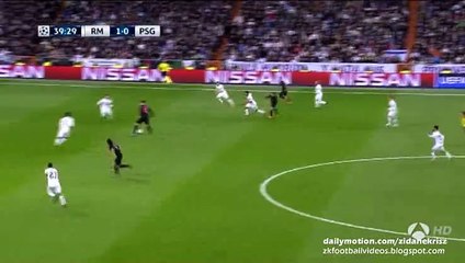 Cavani Fantastic Chance - Real Madrid v. Paris Saint Germain 03.11.2015 HD