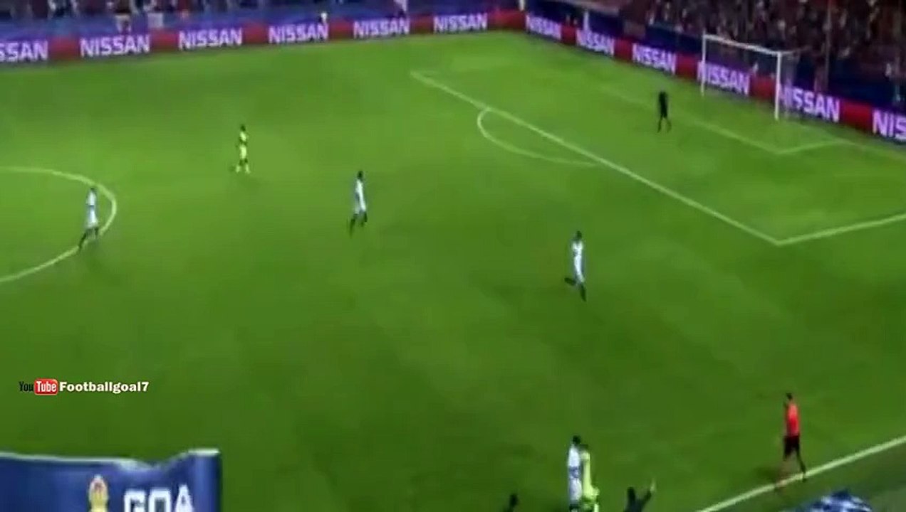 Wilfried Bony Goal - Sevilla vs Manchester City 1-3 Champions League 2015