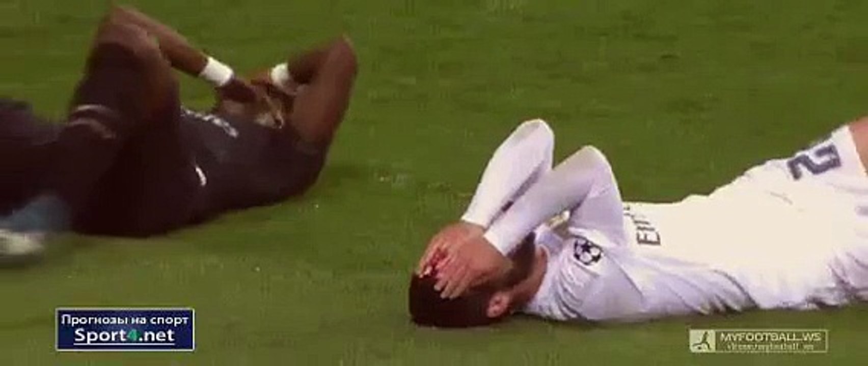 Isco Horror Injury vs PSG - Real Madrid vs PSG 0-0 UCL 2015