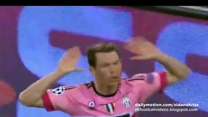 1-1 Stephan Lichtsteiner Amazing Volley Goal | Borussia Mönchengladbach v. Juventus 03.11.2015 HD