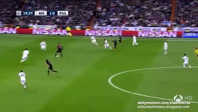 Cavani Fantastic Chance - Real Madrid v. Paris Saint Germain 03.11.2015 HD