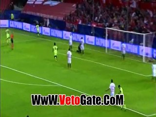 "المان سيتى"يتقدم بثلاثيه امام اشبيلي