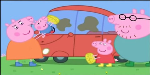Peppa Pig s1x33 - Le Lavage de la voiture