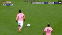 Hernanes ( Red Card ) Gorror Foul - Borussia Mönchengladbach vs Juventus 03.11.2015 HD