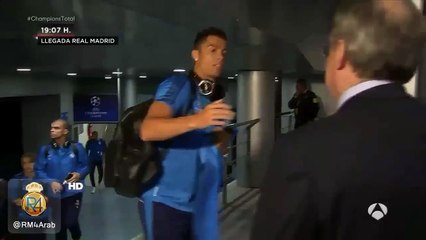 Florentino Pérez reclamó y dio una cachetada a Cristiano Ronaldo por sus declaraciones • Real Madrid