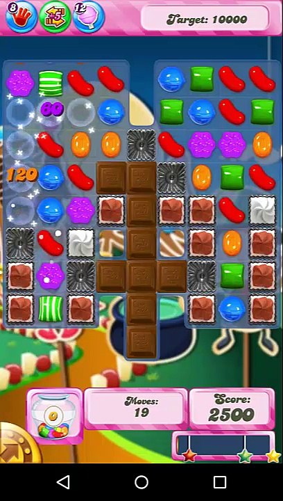 Candy Crush Saga Level 154 - No Boosters
