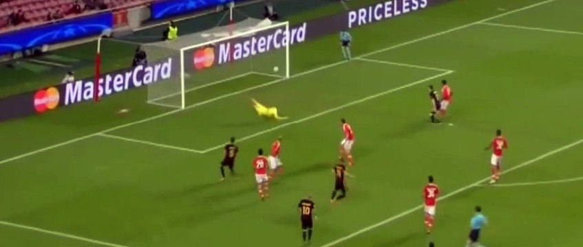 SL Benfica 1-1 Galatasaray: Lukas Podolski goal