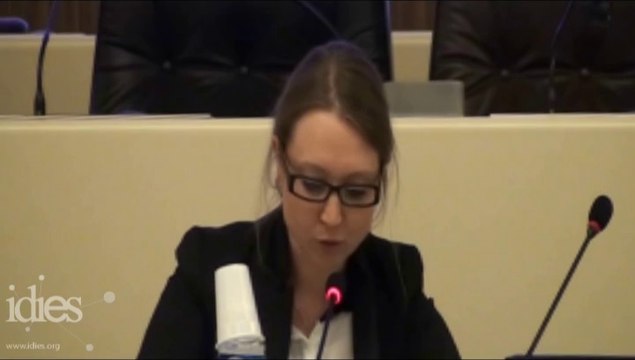 Rencontres de l'Idies 2015 : Entreprises et syndicats face aux enjeux écologiques, Lecture du texte de Fabienne Cru