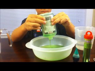 MAKE SLIME (Amazing Science Experiment)