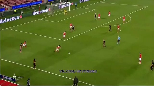 Lukas Podolski GOAL | Benfica 1 - 1 Galatasaray