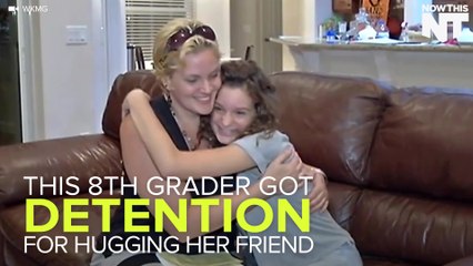Florida Middle Schooler Gets Detention...Over A Hug