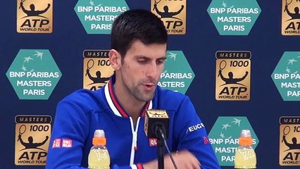 ATP - BNPPM - Novak Djokovic : "Benoit Paire, l'un des meilleurs revers à deux mains du circuit"