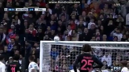 Angel Di Maria Fantastic Hits CROSSBAR Real Madrid 1-0 PSG 3.11.2015 HD
