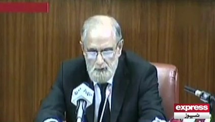 Justice Anwar Zaheer Jamali at Senate