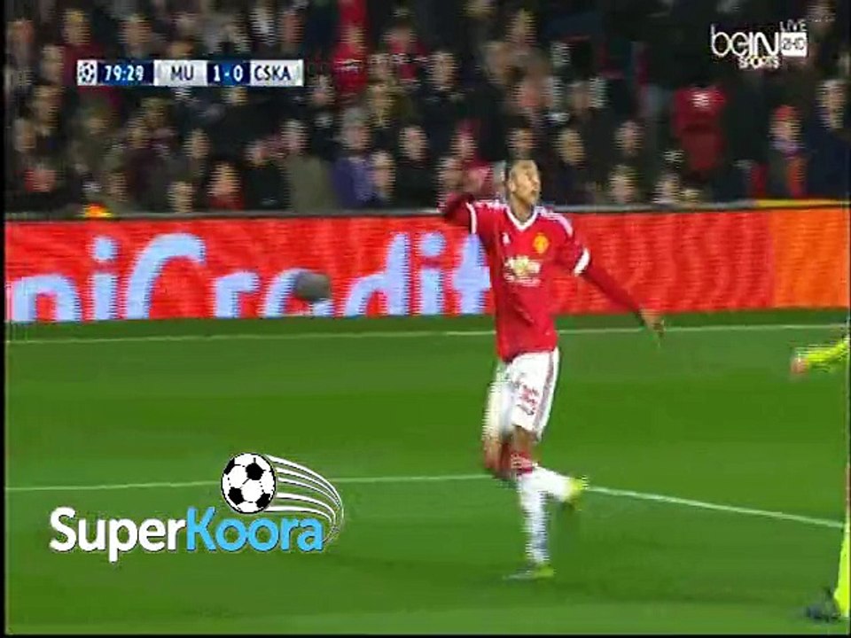 أهداف مباراة ( مانشستر يونايتد 1-0 سسكا موسكو ) دوري أبطال أوروبا