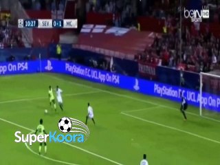 أهداف مباراة ( إشبيلية 1-3 مانشستر سيتي ) دوري أبطال أوروبا