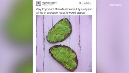 The Internet is mad at Nigella Lawson for loving avocado toast