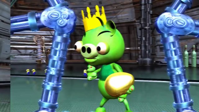 ANGRY BIRDS and the MINIONS 3D animated DESPICABLE ME parody mashup FunVideoTV Style ;