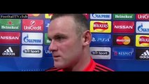 Manchester United vs CSKA Moscow 1 - 0 - Wayne Rooney post-match interview