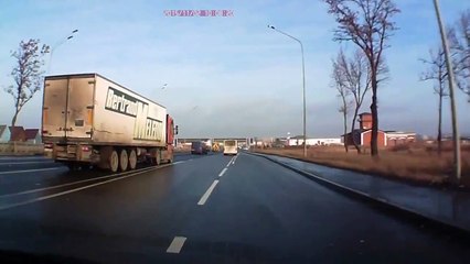 The driver was lucky