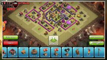 Clash of Clans - TH7  Anti Hog Rider War Base Layout Defense Strategy