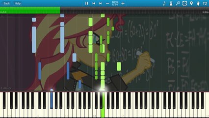 Equestria Girls: Friendship Games - Acadeca [Instrumental Piano Cover]