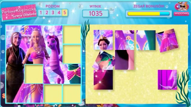 Barbie po polsku - kompilacja- dress up hair Barbie- Baby Kids Games - Lalka Barbie- Barbi