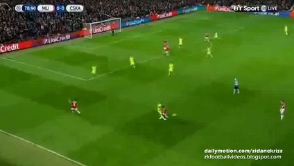 Wayne Rooney Amazing Goal 1-0 CSKA Moscow