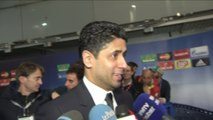 Foot - C1 - PSG : Al-Khelaifi «très fier de mes joueurs, de mon coach»