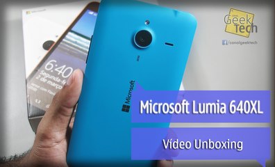 Microsoft Lumia 640XL RM-1067 SmartPhone - [Vídeo Unboxing e Primeiras Impressões]