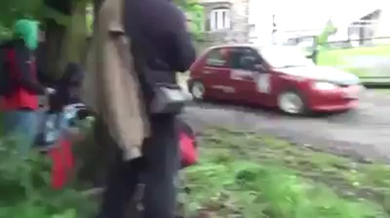 Sports Car Accident -- WhatsApp Video