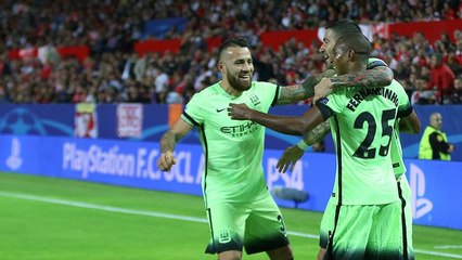 Manchester City vs Sevilla 2-1 - Full Highlights
