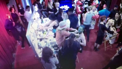 Val Chmerkovskiy and Jenna Johnson Week 5 Red Room Cuteness