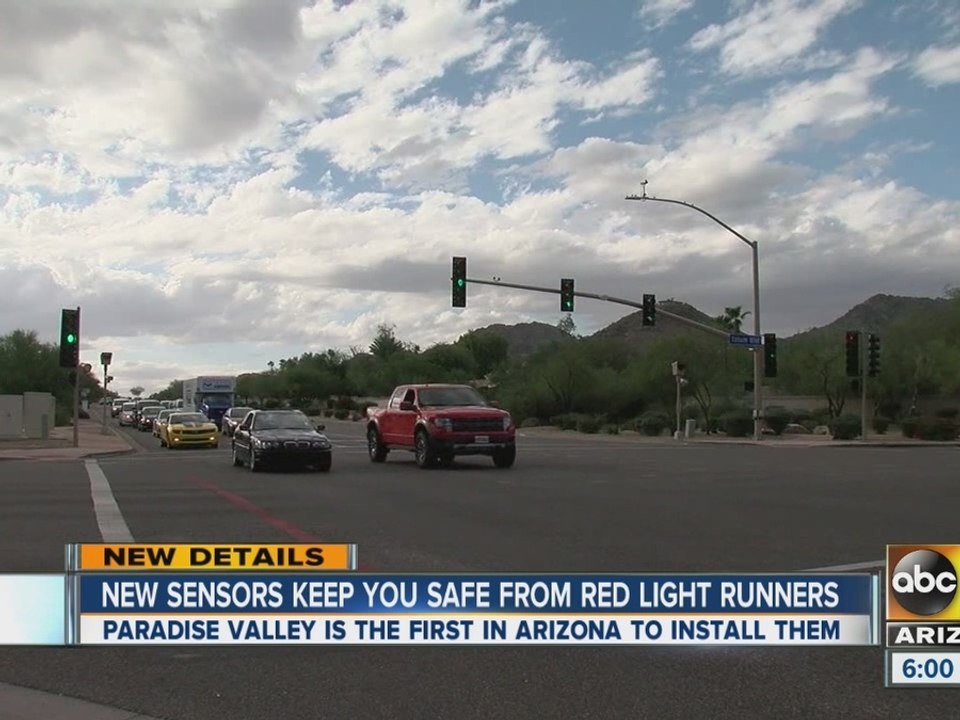 New sensors keep you safe from red light runners