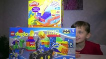 [JOUET] Lego Duplo Défi Batman et Joker, Serpentin Play Doh Duplo Batman & Play Doh Fun Fa