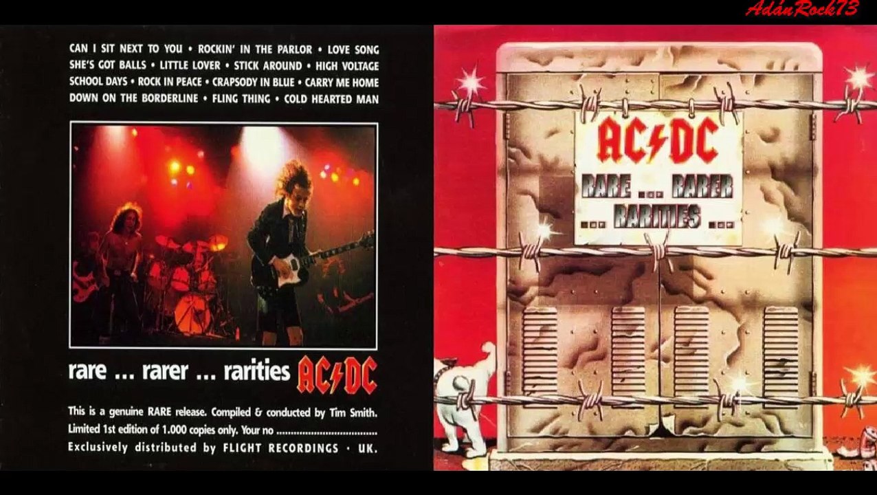 ovn Modsigelse blive imponeret ACDC - Rockin' In The Parlor (Dave Evans) (Rare, Rarer, Rarities 1991) -  Vídeo Dailymotion