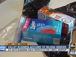 Valley business accused of bilking seniors