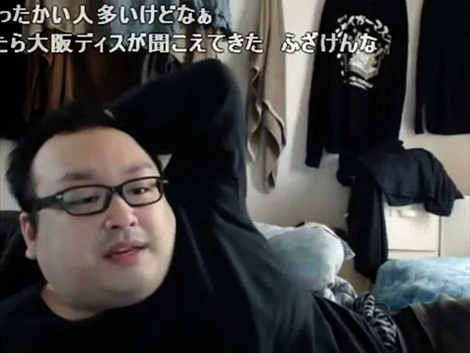 ニコ生 どかＸ 中嶋勇樹 仙台 ニート　大阪人とみみんがディス　「kzの街だから、民度が低い」