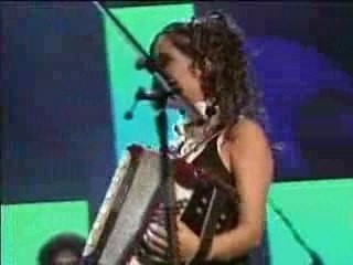 cartel de santa con julieta benegas