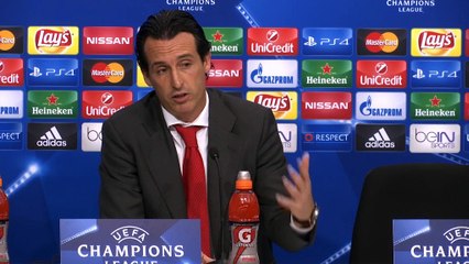 Groupe D - Emery: ''Encore une chance de terminer deuxième"