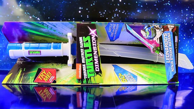 Ninja Turtles NEW Leonardo Ninja Strike Katana Sword Little Leo Demonstration TMNT Sword F
