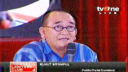 Ruhut Sitompul ILC Terbaru MENKO RIZAL : LINO "PASTI ADA BEKINGNYA"