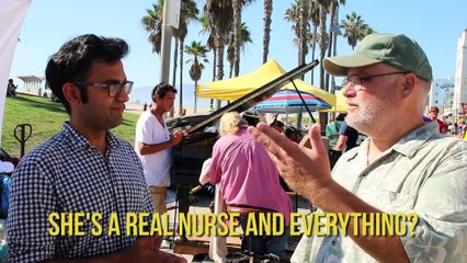 Giving Prostate Exams in Public for Movember