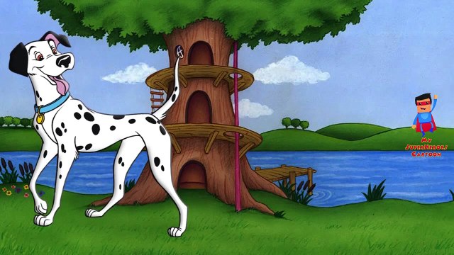 101 Dalmatians cartoon Finger Family Rhyme | English Nursery Rhymes for Children