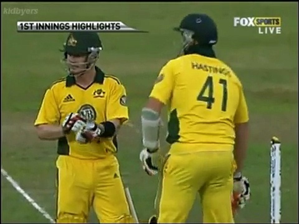 Lasith Malinga  39 s 3rd Hat Trick in ODI Cricket vs Australia 2011 HQ