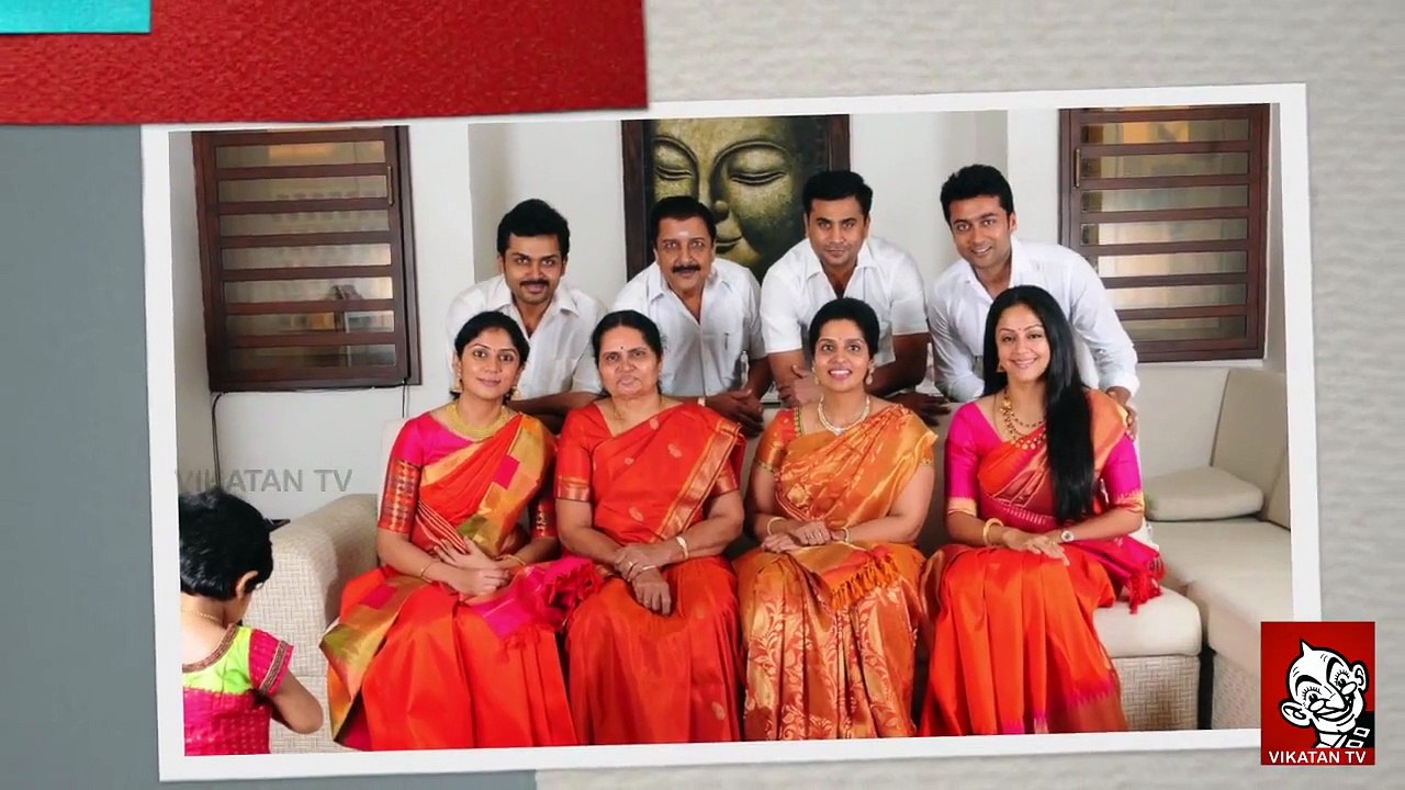 Actor Sivakumar family photo shoot  Surya , Karthi , Jyothika